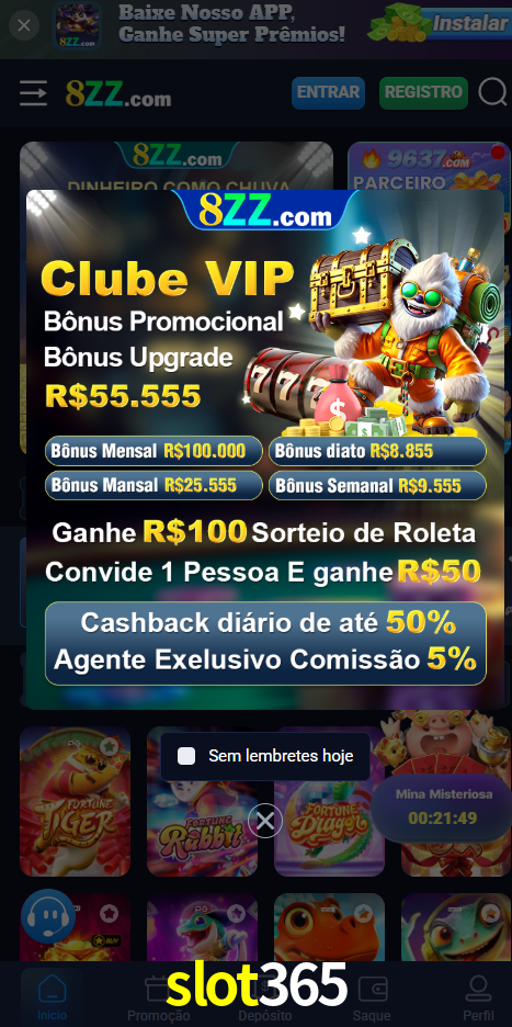 App oficial de cassinos online
